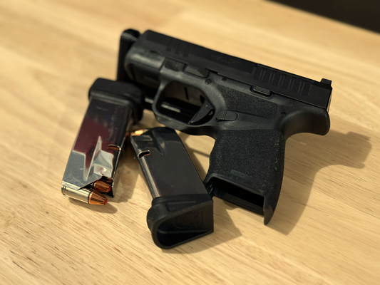 Springfield Armory Hellcat and Mags on Table