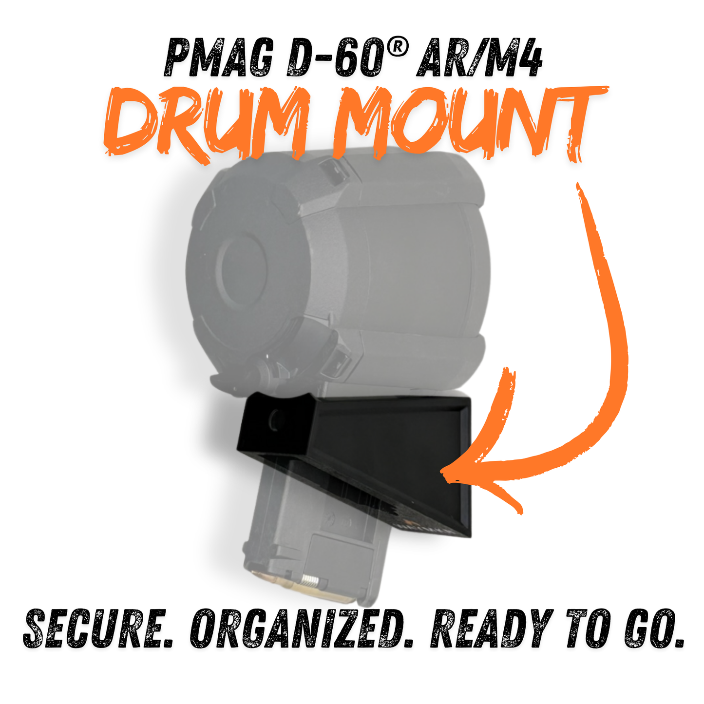 AR/M4 PMAG Drum Mount