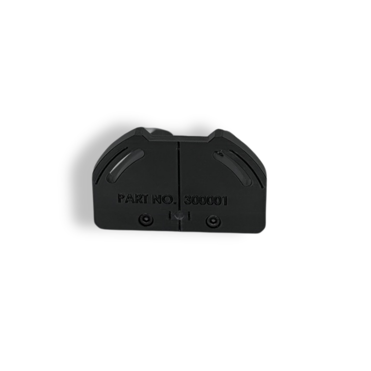 Rear view Compound bow wall mount for archery display