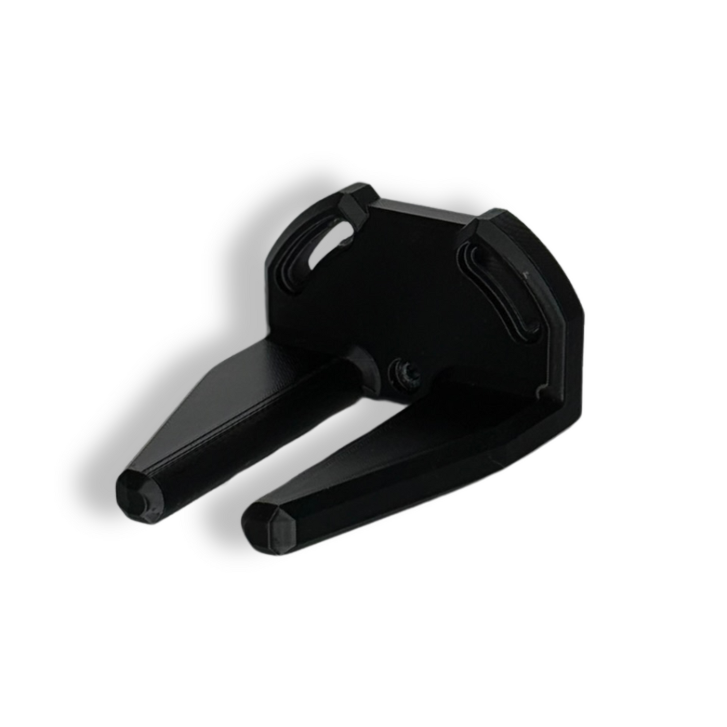 Front view Compound bow wall mount for archery display
