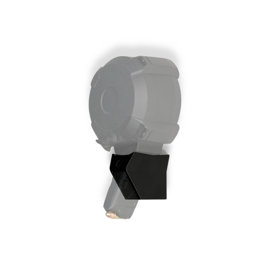 PCC drum mag wall mount with Glock PMAG drum magazine