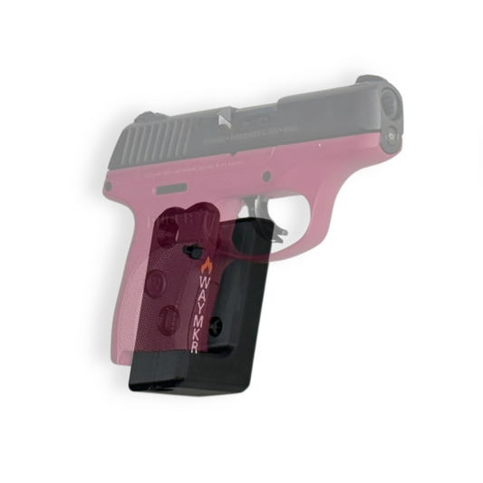Ruger LC9 displayed on WAYMKR wall mount
