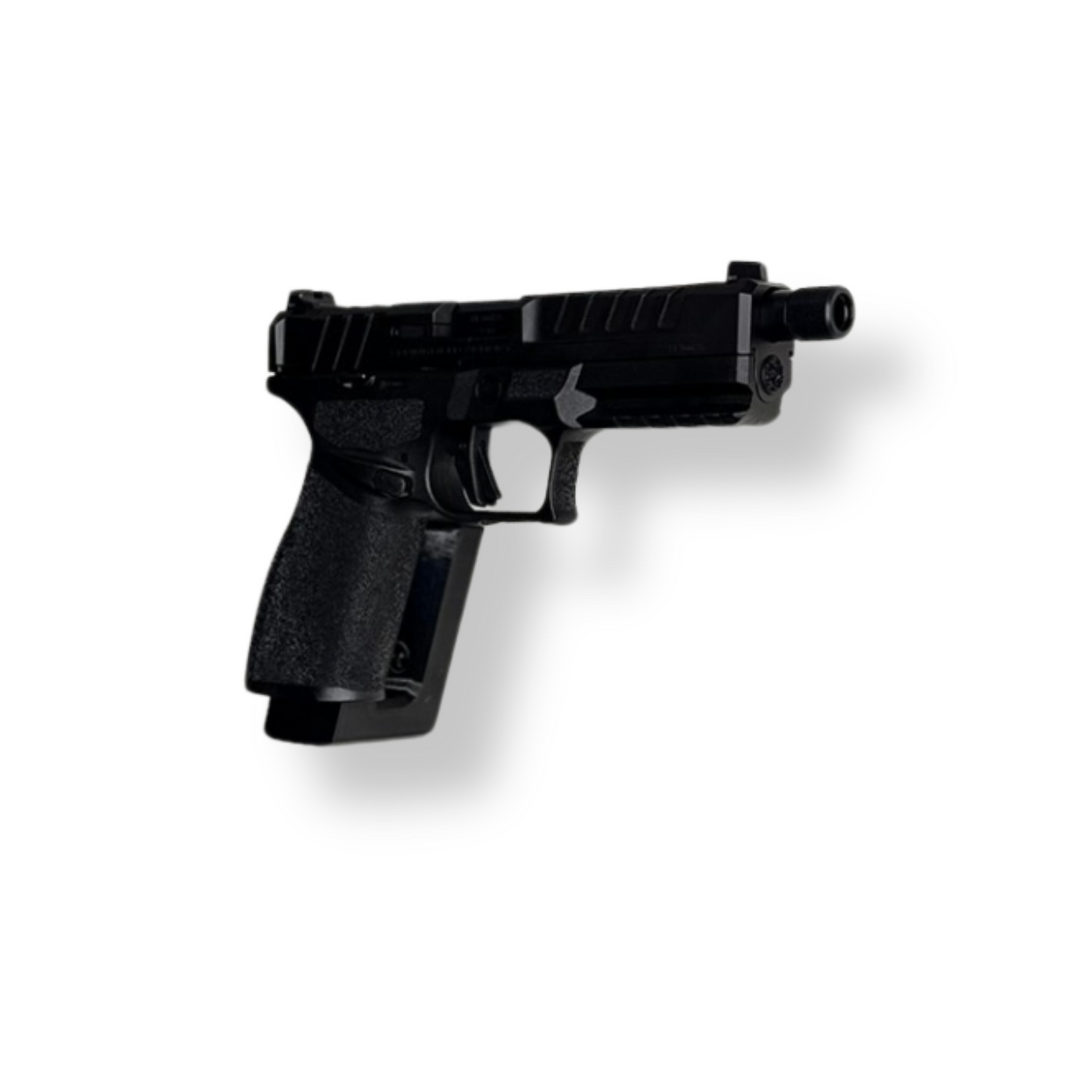 Echelon handgun mounted on Waymkr wall display
