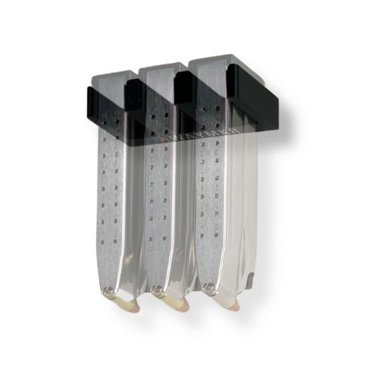 3 XDM mags mounted on WAYMKR Wall Mount