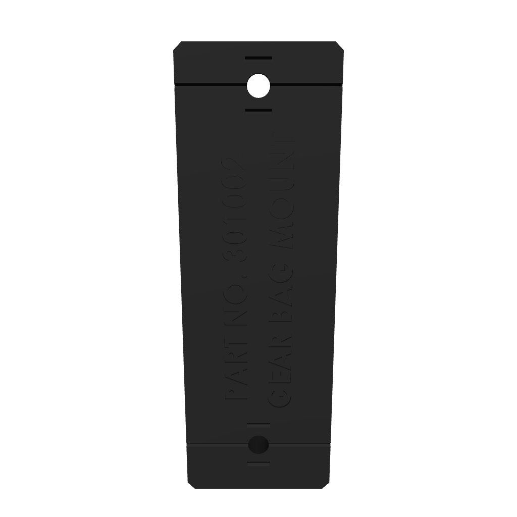 Go Bag & backpack wall mount 3d