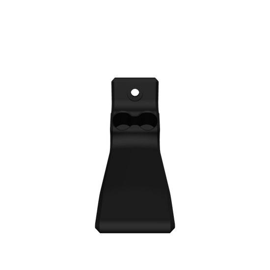 3d view of hearing protection wall mount
