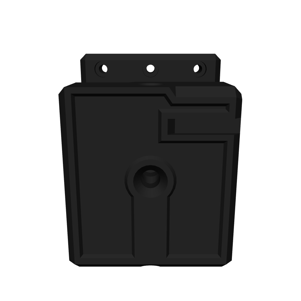 AR-10 rifle tactical wall mount WAYMKR 3D