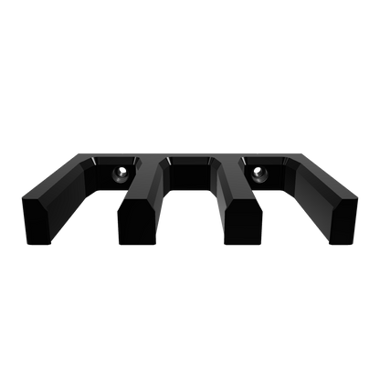 AR-10 PMAG wall mount 3X for tactical display 3d