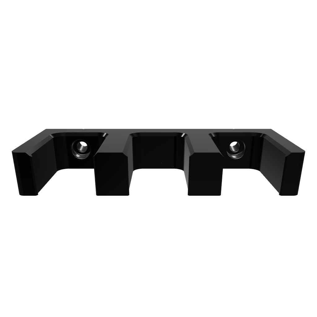 Glock mag wall mount for storing 3 magazines 3d model